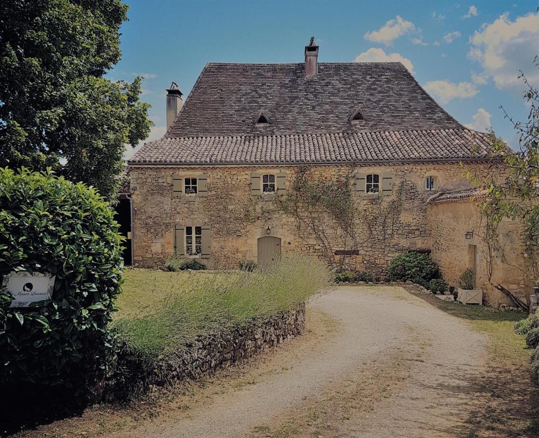 La Maison Louverie Bed and Breakfast Pontours Exterior foto